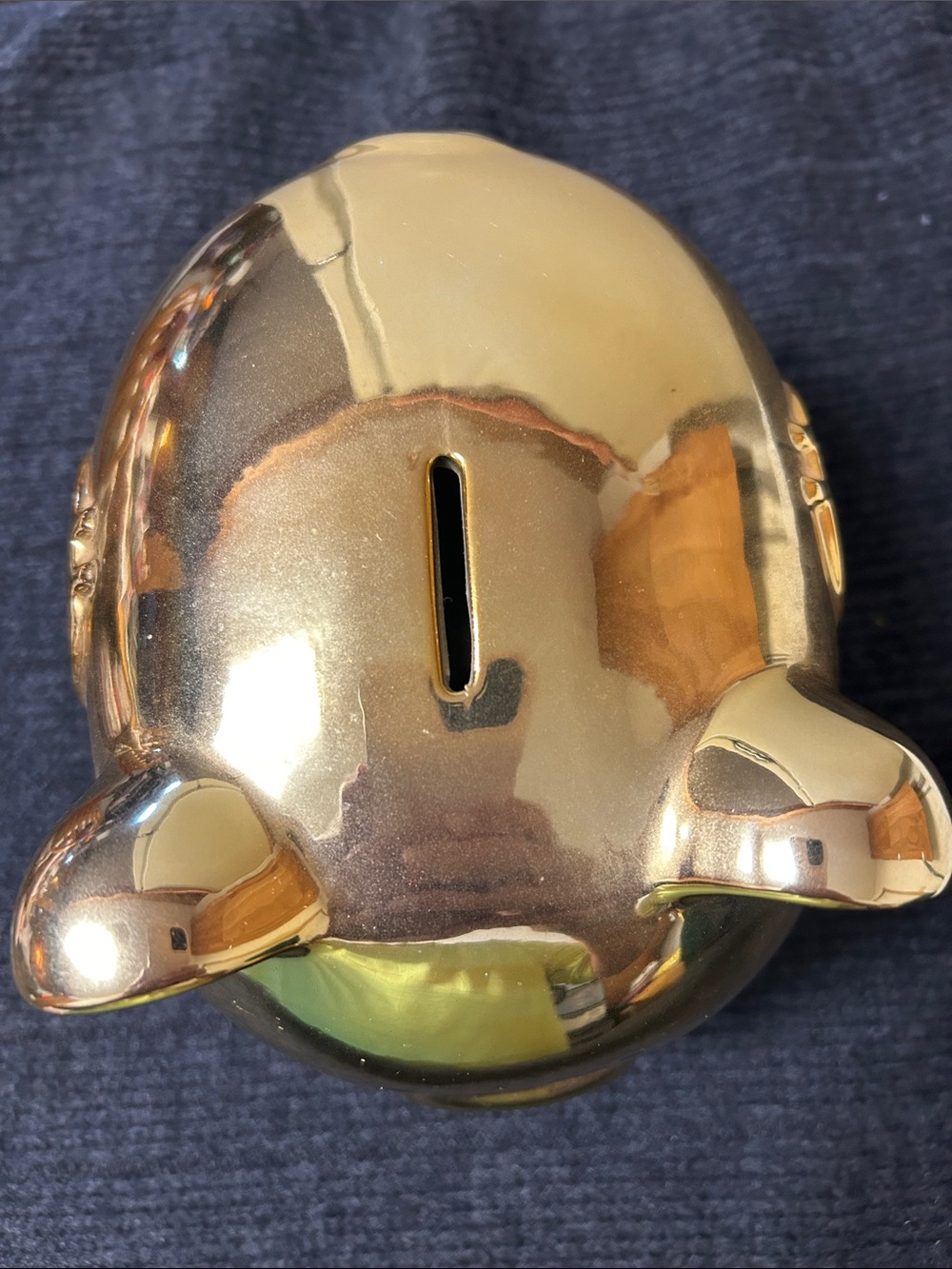 Gold Piggy Bank 🐖 - Picture 3 of 10